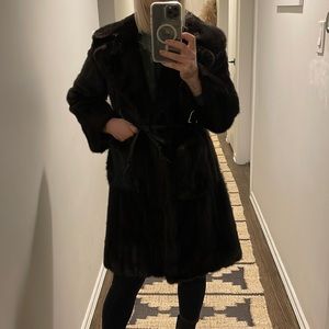 Vintage Mink Fur Coat